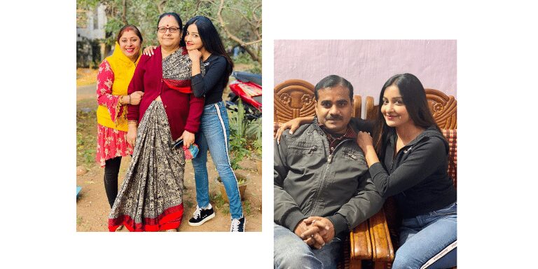 Chhavi Pandey Family
