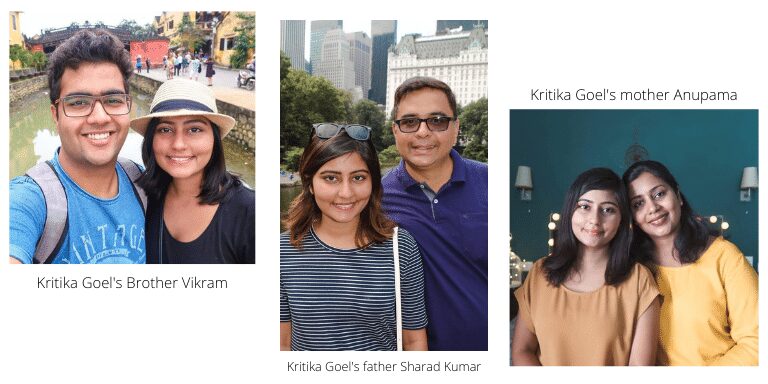 Kritika Goel's Family