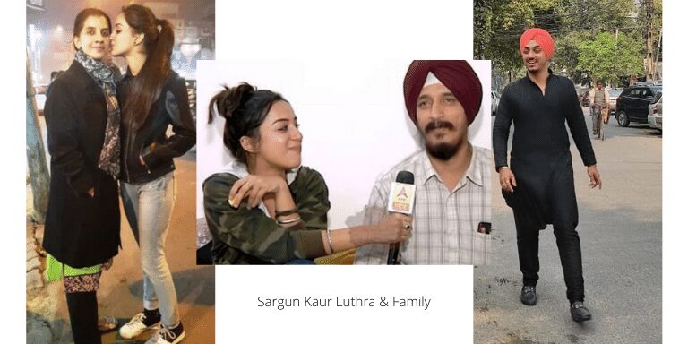 Sargun Kaur Luthra's Family