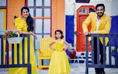 Anchor Ravi Wife and Daughter