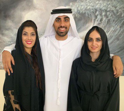 Lana Rose With Brother and Mother