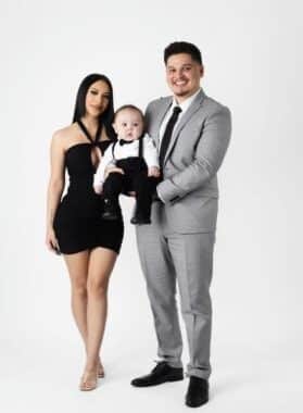 Alondra Ortiz With Her Family