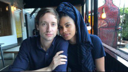 David Rysdahl With His Girlfriend