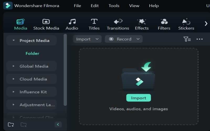 import the videos for blending